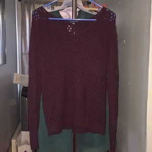 Maroon sweater